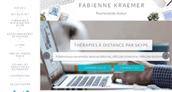 Desktop Screenshot of fabienne-kraemer.com
